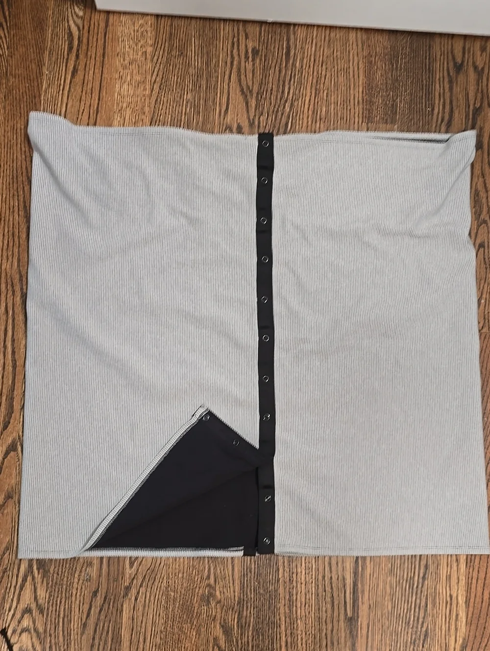 Lululemon Vinyasa Scarf Black And Grey Convertible Scaef/ Shawl